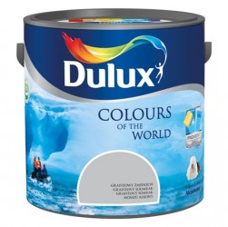 Farba do ścian i sufitów Dulux Kolory Świata- Grafitowy zmierzch 2.5L