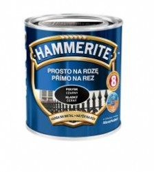 Hammerite Prosto Na Rdzę - Czarny Połysk  0,7l