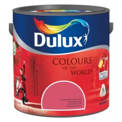 Farba do ścian i sufitów Dulux Kolory Świata- Malinowa Granada 5L