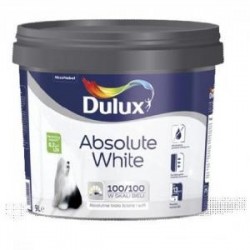 Farba DULUX Absolute white Biały 1 l